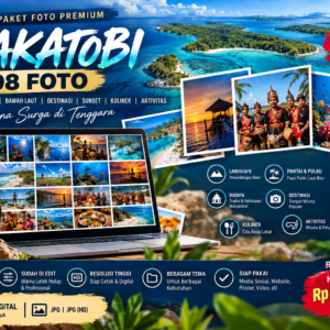 PAKET FOTO WAKATOBI – 98 FOTO PREMIUM